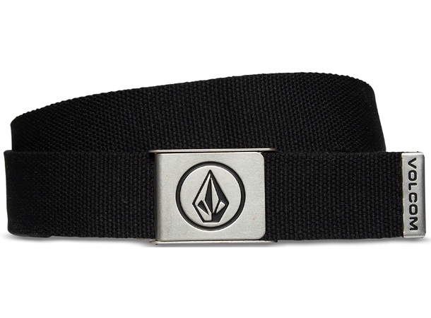 Volcom Circle Web Belt Black - One Size 