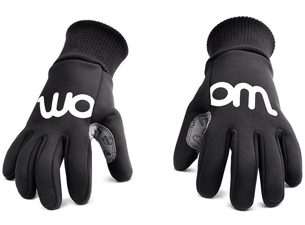 Woom Tens Warm hansker Sort 5 