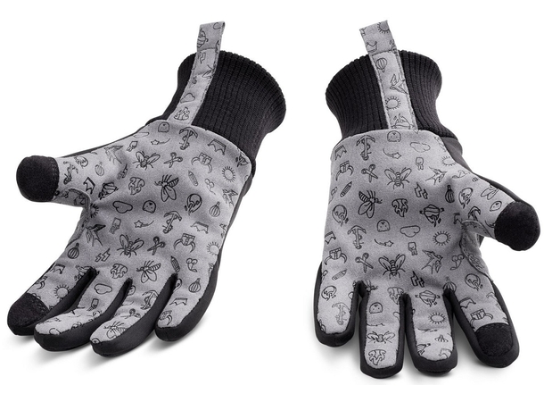 Woom Tens Warm hansker Sort 5 