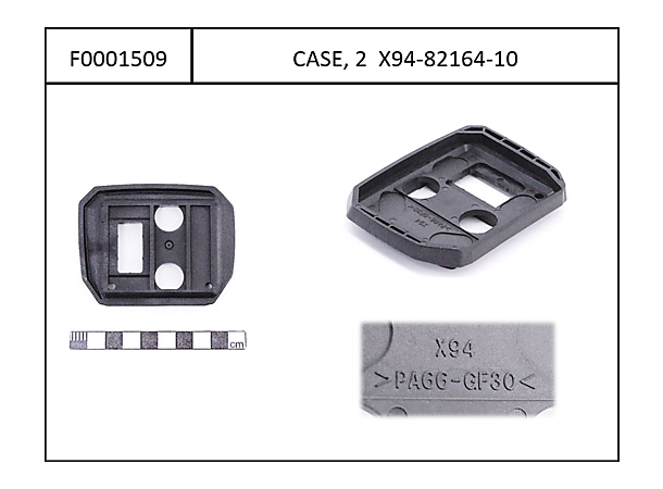 Yamaha Set Plasticplate Battery holder above 