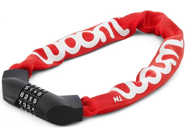 Woom Lokki sykkellås rød 