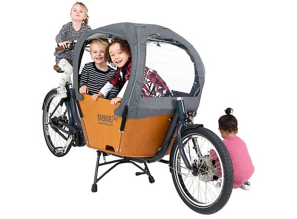 Babboe kalesje for City Docril grå 