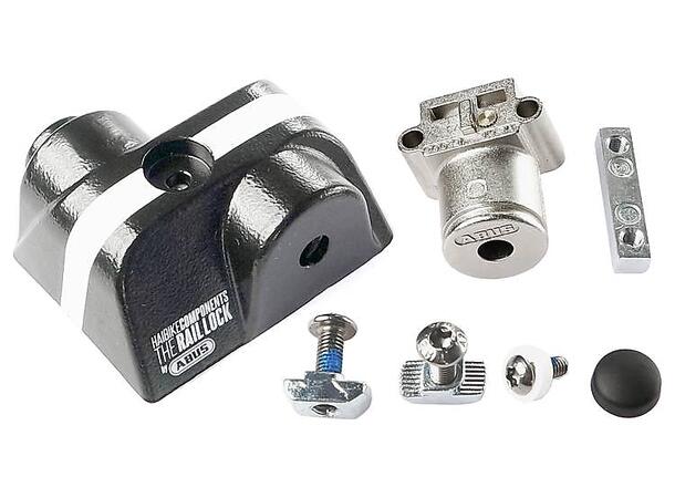 MRS The Rail Lock+ låsesylinder til batt En nøkkel til begge låsene. Kun Bosch 