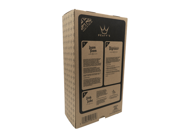 Peaty's Clean Degrease Lube Starter Pack Wash/Degrease/All Weather Lube 