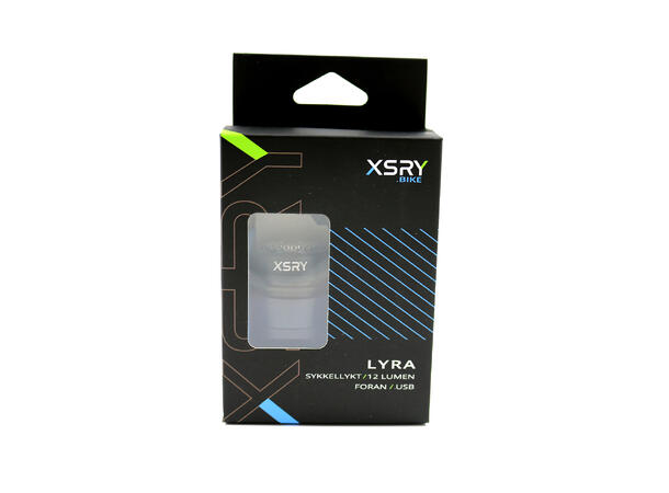 Lykt foran XSRY Lyra USB 