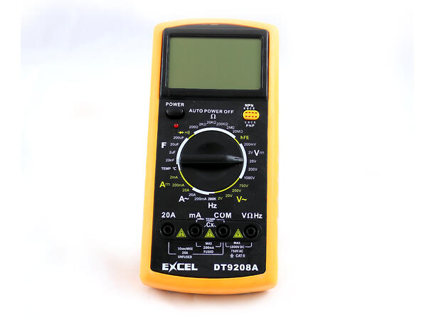 Multimeter For diagnose og målinger 