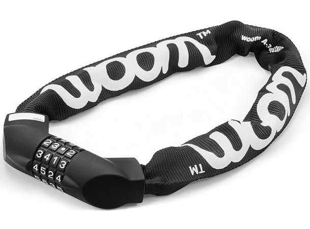 Woom Lokki sykkellås sort 