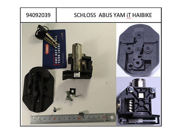Yamaha låsesylinder InTube (Abus) 