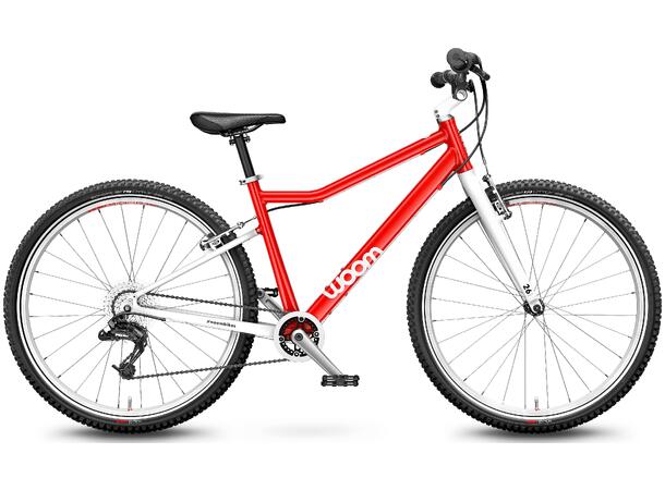Woom 6 26" Rød 9,1kg, 10-14 år, 140-165cm 