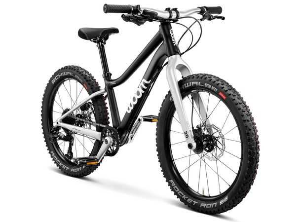 Woom OFF 4 20" Black 7,8kg, 6-8 år, 118-130cm 