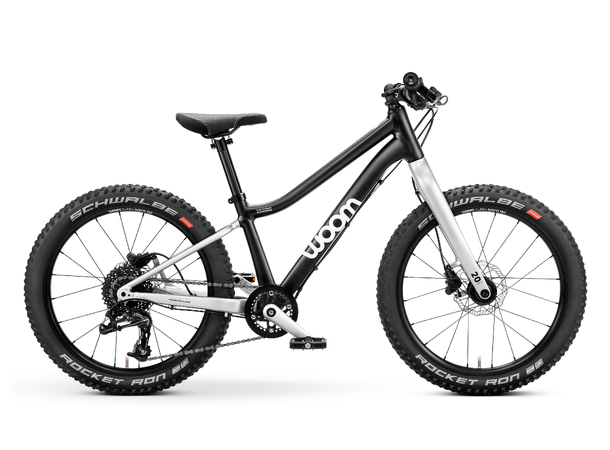 Woom OFF 4 20" Black 7,8kg, 6-8 år, 118-130cm 