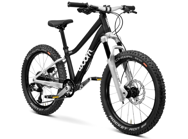 Woom OFF Air 4 20" Black 9,0 kg, 6-8 år, 118-130cm 