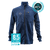 HeatX Heated Grid Fleece Mens S Blue 