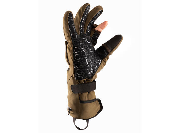 HeatX Heated Hunt Gloves L Green/Black