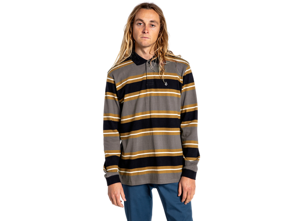 Volcom Hasley Polo LS Black - S 