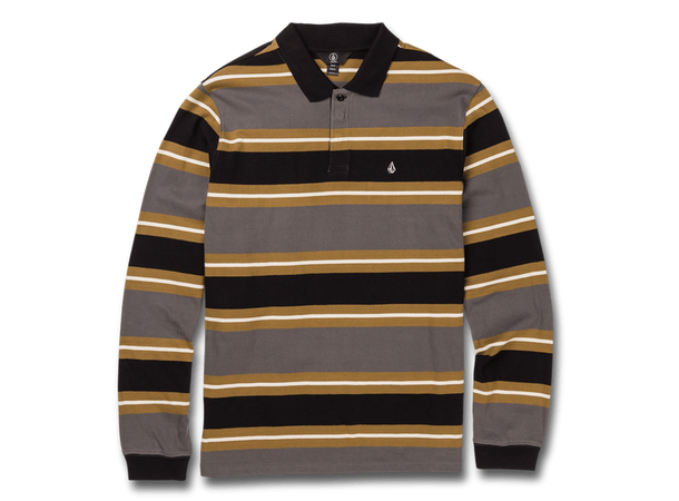 Volcom Hasley Polo LS Black - S 