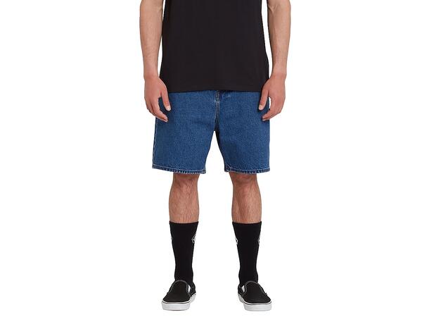 Volcom Billow Denim Short Oliver Mid Blue - 36 