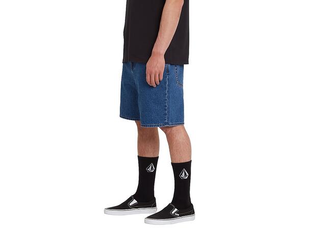 Volcom Billow Denim Short Oliver Mid Blue - 36 