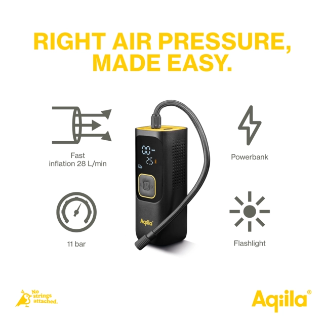 Aqiila Airbird C7 Compressor + Powerbank 