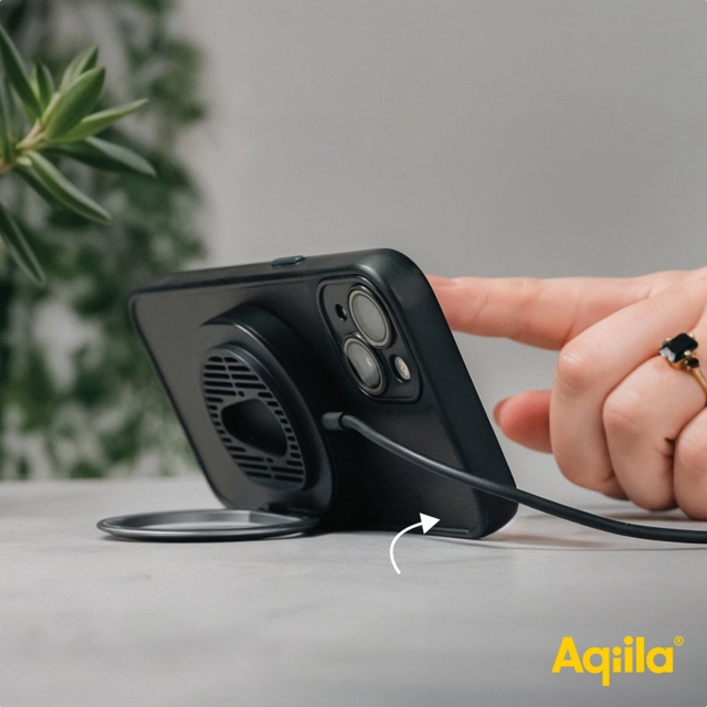 Aqiila Chargebird QC1 Qi2 Wireless Charger with Car Mount 