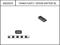 Mounting plate for Intube Battery black, for eCRP Type1&2