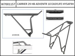 Carrier 28" Easylife black, for Adventr FS models