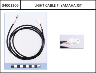 Yamaha light cable Front/back, 1400mm PW SE, ST, TE, X2