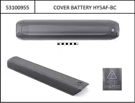 Haibike Battery Cover black, for PW-X3 i630Wh/i750Wh