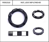 Yamaha lock ring for spider, PW-X For PW-X 2017