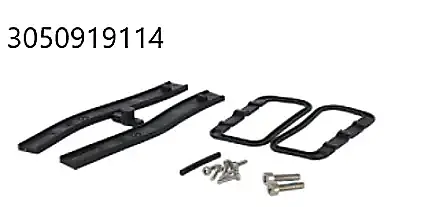 FLYON mounting kit for display Screws and gaskets