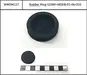 Lock rubber for Intube lock cylinder black, for eCRP Type1&2