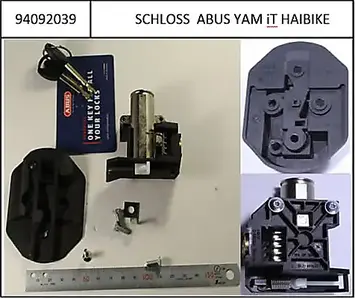 Yamaha lock cylinder InTube (Abus)