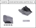 Motor Cover left for Bosch Gen4 FS, black