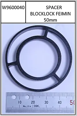 Oversize Spacer conical 1 1/8" to 50mm for Acros headset, 5mm high