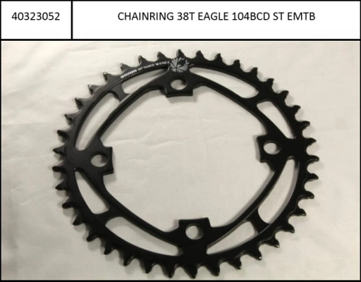 Chainring Haibike Components 38T Yamaha 2021 AllMtn 1, 2 and 6 