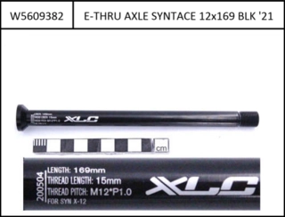 Aksling 12x148 mm Syntace 169mm, P1.00