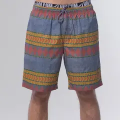Volcom Delator Printed Short Stormy Blue - XS