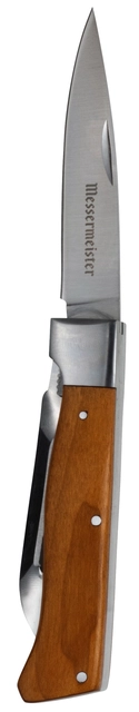 Messermeister Adventure Chef Folding Knife, Peeler Maple 