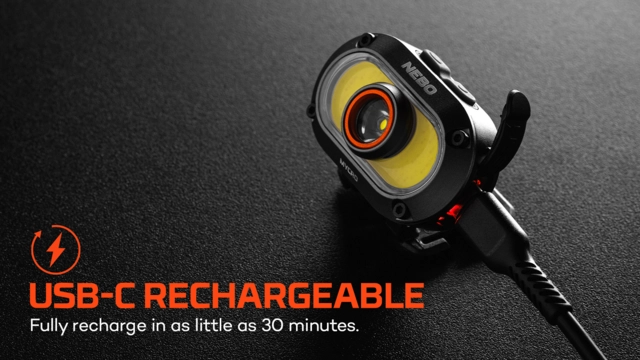 Nebo Mycro 550+ Headlamp Black 