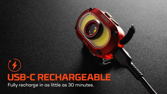 Nebo Mycro 550+ Headlamp Red 