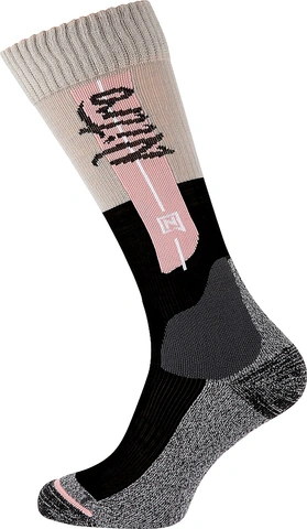 Nitro Crown Socks Black/Grey/Pink