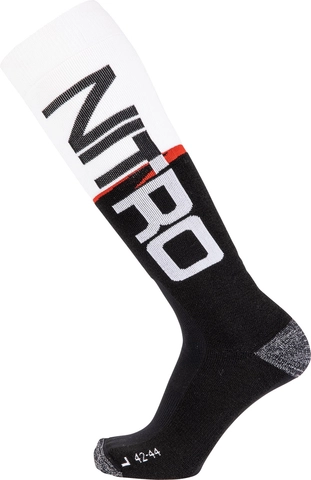Nitro Mens Cloud 3 Socks Black/White