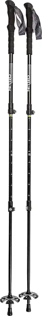 Nitro Telescoping Poles Black/Grey/Green - 140cm 