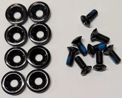 Nitro Screws+Washers M6x14 Standard Disc Black