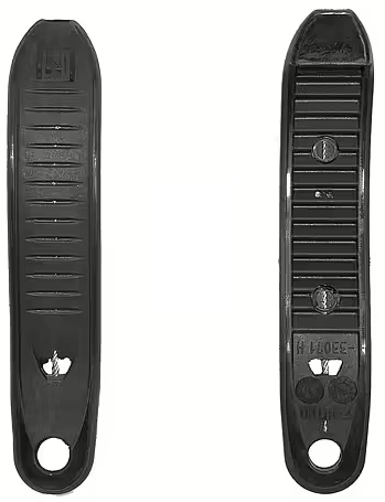 Nitro Toe Strap Connector, 1 pair Black - 7mm 