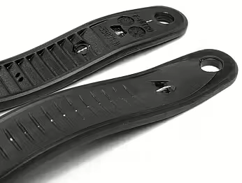 Nitro Toe Strap Connector, 1 pair Black - 7mm 