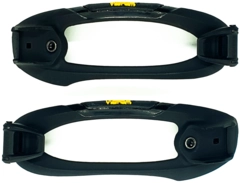 Nitro Team &#220;bergrip Toe Strap w/Clamp 1 pair, Ultra Black - L