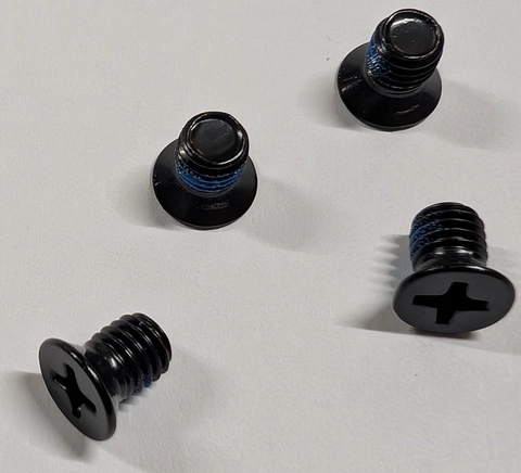 Nitro Buckle Mounting Screw x 4 Black - M5x6