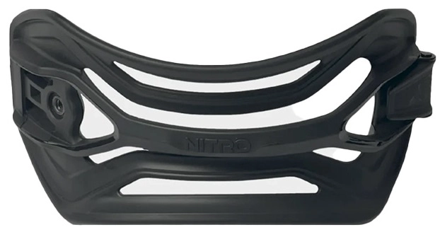 Nitro Talent Ankle Strap & Clamp, 1 pair Ultra Black - S 
