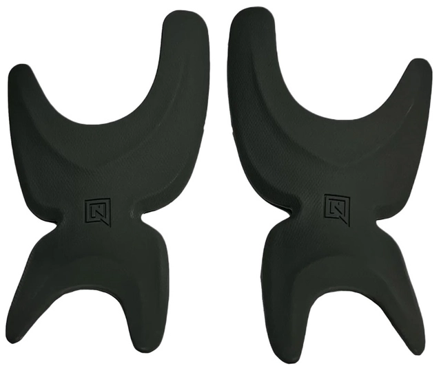 Nitro Power Shell Tongue, Medium, 1 pair Black - S 
